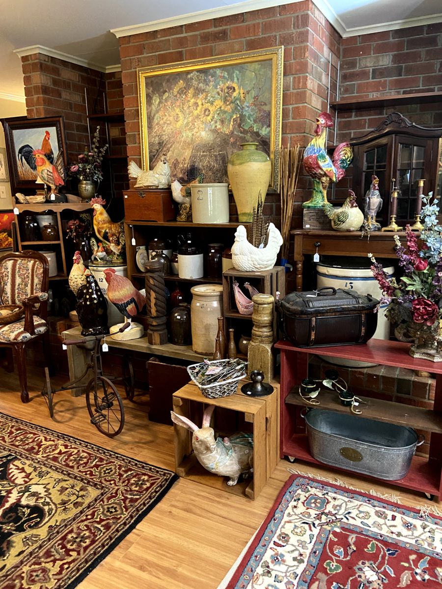 Chickens, roosters, crocks and more!