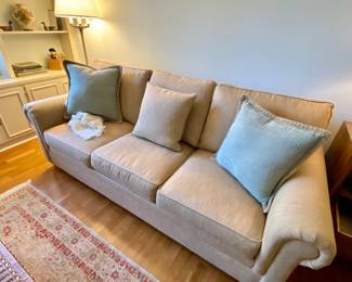 Ethan Allen sleeper sofa with pump