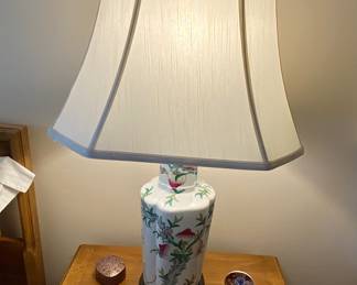 Table lamp and accessories