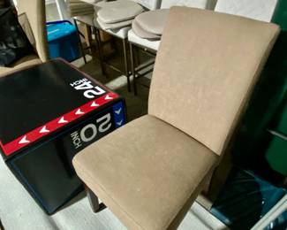 Jump box and parsons chair