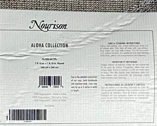 Details of round rug