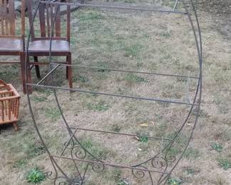 iron stand - needs glass