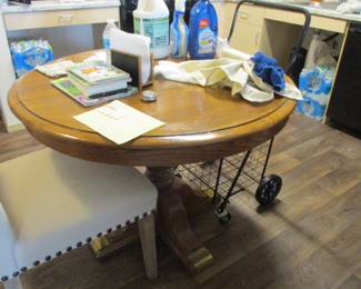 small pedestal table