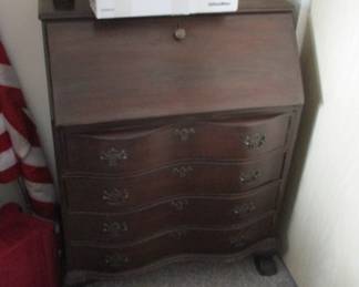 1940's secretary with drop down desk