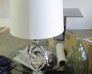 Collection of new lamps and shades