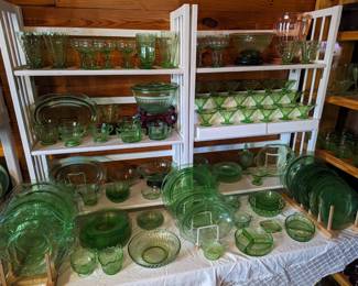 Depression, Vaseline, Uranium Glass