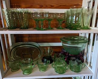 Depression, Vaseline, Uranium Glass