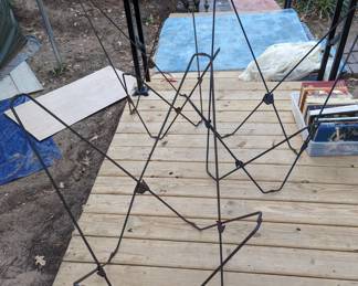 Butterfly chair frames