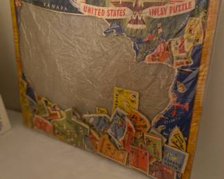 A puzzle of the United States when there were only 48!!