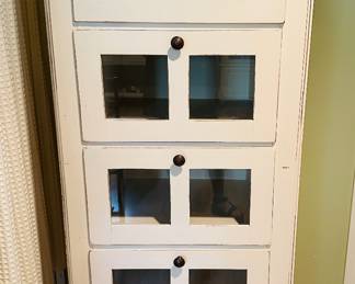 Riverside Hand Crafted in America tall dresser 60" t x 18" d x 25" w