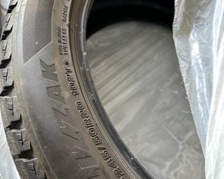 Set of four Blizzak snow tires
