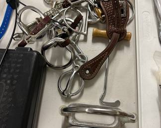 Many equestrian supplies and equipment