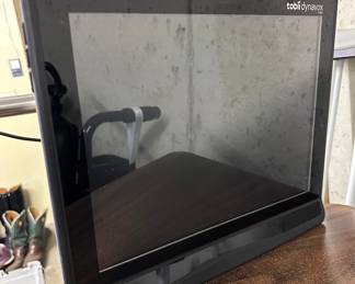 Tobii Dynavox assistive technology screen