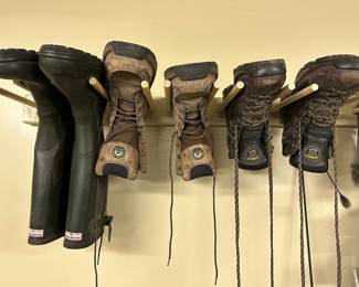 Hunter, Sorel, Red Wing, Ugg, The North Face and Dan Post boots