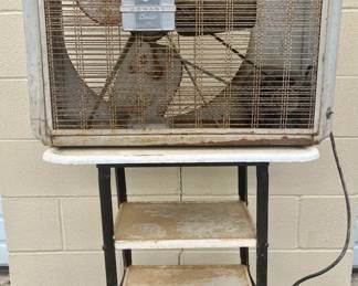 Industrial Cart and Fan