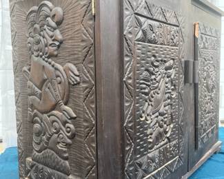 Carved Cabinet