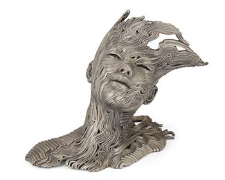 1225
Gil Bruvel
b. 1959
"The Wind"
Stainless steel
Edition: 31/35
Signed near the base: G. Bruvel
16" H x 18.5" W x 12.5" D
Estimate: $3,000 - $5,000