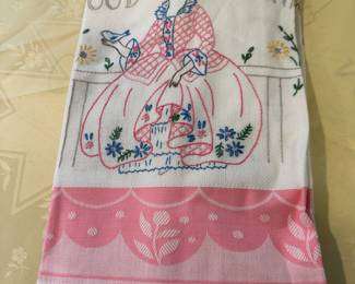 Vintage kitchen hand towel 