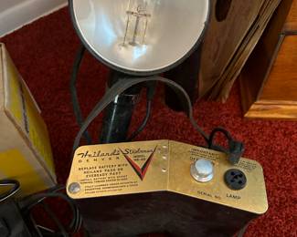 Vintage Heiland Denver Strobonar HR-40 with Heiland Strobonar Flash