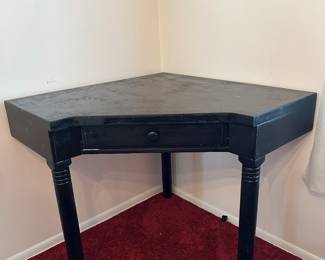 Vintage corner table/desk with drawer