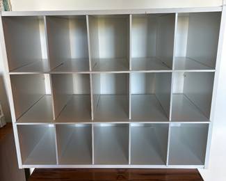 White Cubby Hole Storage Organizer Organization Divider