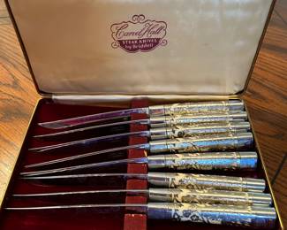 Vintage Carvel Hall Steak Knives By Briddell