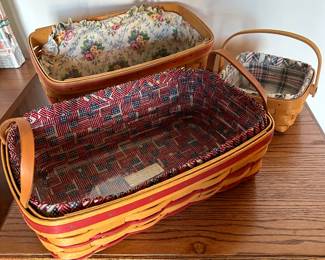 VINTAGE LONGABERGER BASKET COLLECTION
