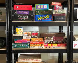 Vintage board games