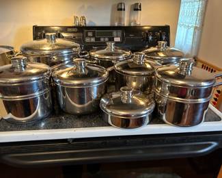 Farberware Millennium Nonstick Stainless Steel Cookware