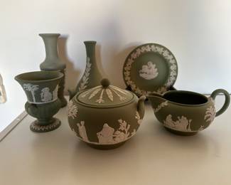 Wedgwood Green Japserware