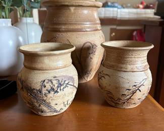 Signed Mellblom Studio Art Pottery