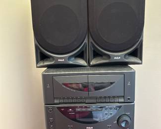 RCA Bookshelf Stereo System