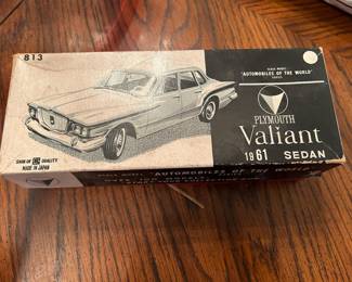 1961 Plymouth Valiant Sedan model 813 with box