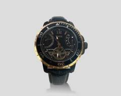 MenÕs Deluxe Timex Automatic Chronograph Wristwatch w/Box
