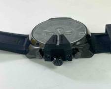 Diesel ONLY THE BRAVE MenÕs Black Matte Quartz Chronograph Wristwatch
