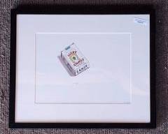 2020 Original Lucky Lights Candy Cigarette Illustration Artwork Framed
