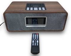 Keiid Desktop Multi-Media Clock Speaker Model: KD-B01 w/ Remote

