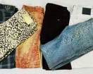 TRIPP NYC, G BY GUESS, JUST CAVALLI, ARMANI EXCHANGE, ROBINS JEAN, ROBERTO CAVALLI, COTE DE NUITS Assorted Men's size Jeans Size 34 and XL In Great Overall Preowned Condition
