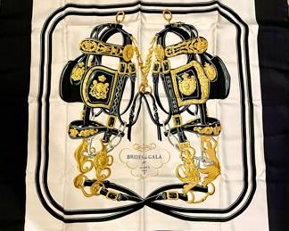 BRIDES DE GALA HERMES SCARF.
