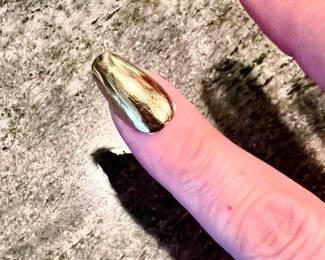 HOW ABOUT A 14K GOLD NAIL?  WHY NOT?