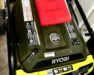 Ryobi Easy Start 6500 gas generator.  