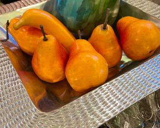 Lovely pewter perfect for fall.