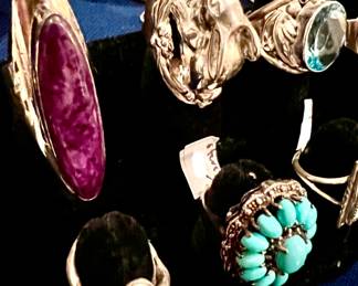 THE STERLING RABBIT RING!  SEE THE FROG?