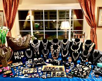 TONS AND TONS OF JEWELRY!  PROBABLY THE MOST WE'VE EVER HAD!  AND THAT'S A LOT!   