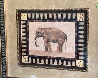Pamela Gladding Wall Art. "Elephant".
