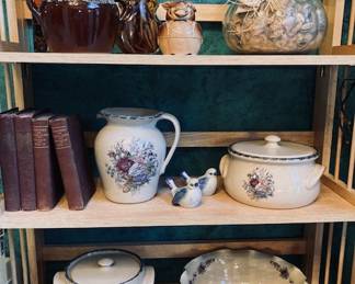 Selection of Vintage Stoneware Pottery.