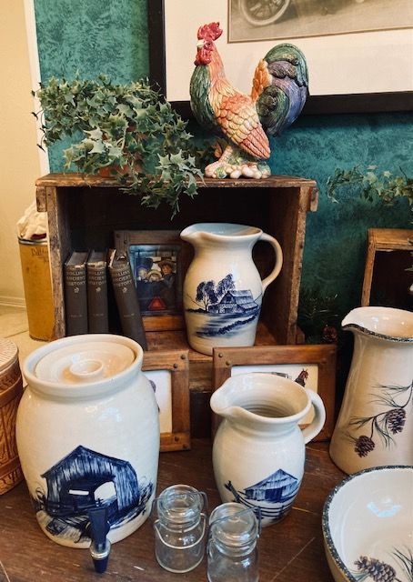 Vintage Stoneware Pieces.