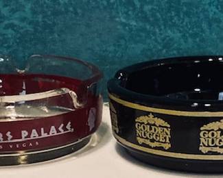 Vintage Glass Ashtray Collection.