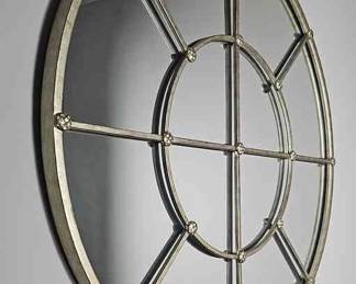 Large Ornate Metal Wall Mirror