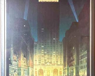 New York Central Building Framed Print